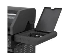 Juskys BBQ Gasgrill Savannah mit 4 Brennern & 1 Seitenbrenner