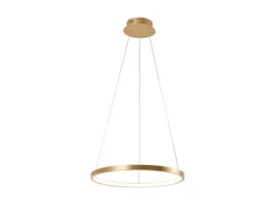 Just Light Pendelleuchte Circle Gold Ø 40 cm