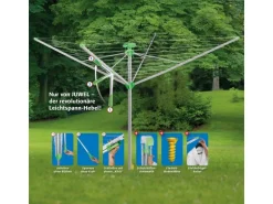 Juwel Wäschespinnen Novaplus 400 Deluxe