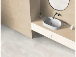 Kaindl Arbeitsplatte Basanit Beige 410 cm x 60 cm x 3,8 cm