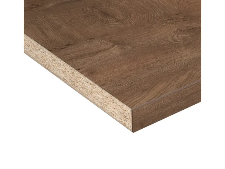 Kaindl Arbeitsplatte Eiche Endgrain Cognac 63,5 cm x 3,8 cm Meterware