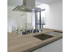 Kaindl Arbeitsplatte Eiche Quarz 260 cm x 60 cm x 2,8 cm