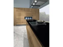 Kaindl Arbeitsplatte Schwarz 410 cm x 63,5 cm x 3,8 cm