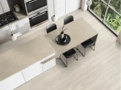 Kaindl Arbeitsplatte Stein Formentera 410 cm x 60 cm x 3,8 cm