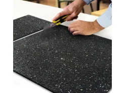 KARAT Antivibrationsmatte Schallschutzmatte nach Maß Stärke 1,97 cm 62,5 x 900 cm