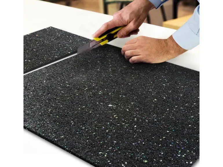 KARAT Antivibrationsmatte Schallschutzmatte nach Maß Stärke 1,97 cm 62,5 x 900 cm