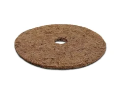 KARAT Mulchscheiben Kokos Pflanzenschutzmatte Winterschutz Kokosfaser 5er-Set Ø 20 cm
