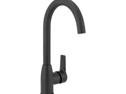 Küchenarmatur Lattari Einhebel Schwarz matt