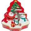 Keksdose Weihnachtsbaum 15 cm x 6,5 cm x 18 cm