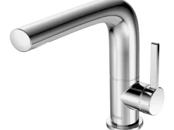 Keuco EHM-Waschtischmischer 150 Edition 400 51505 Chrom mit schwenkbarem Auslauf