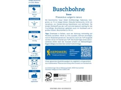 Kiepenkerl Buschbohne "Saxa"