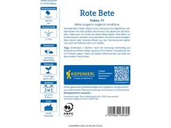 Kiepenkerl Profi-Line Rote Bete "Pablo" F1-Hybride
