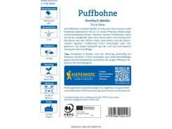 Kiepenkerl Puffbohne "Dreifach weiße"