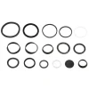 Kirchhoff Ablauf-Dichtungs-Sortiment Schwarz 16 Stück
