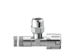 Kirchhoff Eckventil mit Schubrosette 16,7 mm (3/8