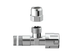 Kirchhoff Eckventil mit Schubrosette 16,7 mm (3/8