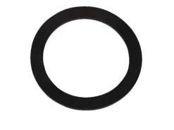 Kirchhoff Flachdichtung Silikon für Siphon 32 mm (1 1/4") Schwarz 3 Stück