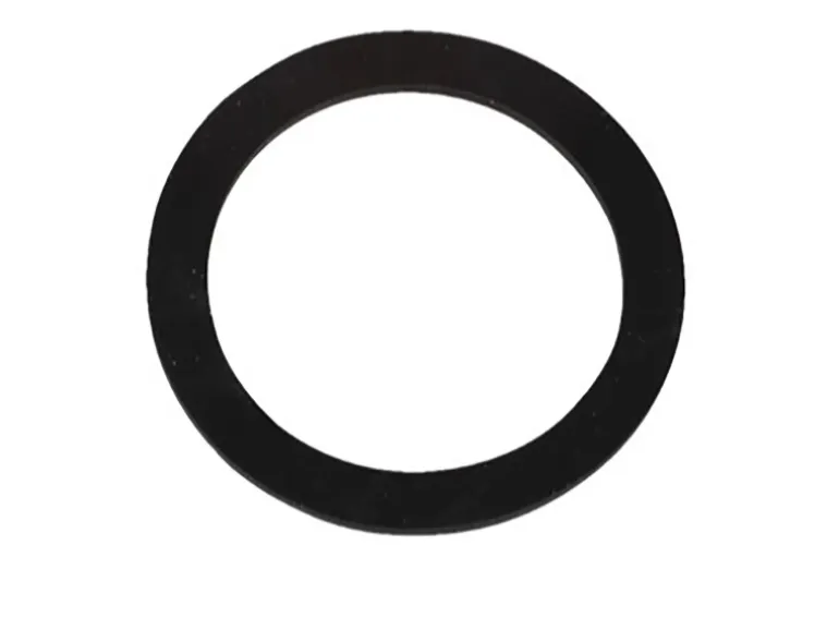 Kirchhoff Flachdichtung Silikon für Siphon 32 mm (1 1/4") Schwarz 3 Stück