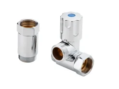 Kirchhoff GA-Ventil Rechts mit Ausgleich für Wandarmatur 20 mm (3/4") Chrom