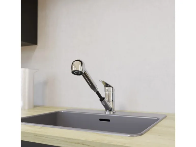 Kirchhoff Geschirrbrause für Hochdruck 13 mm (1/2") Chrom