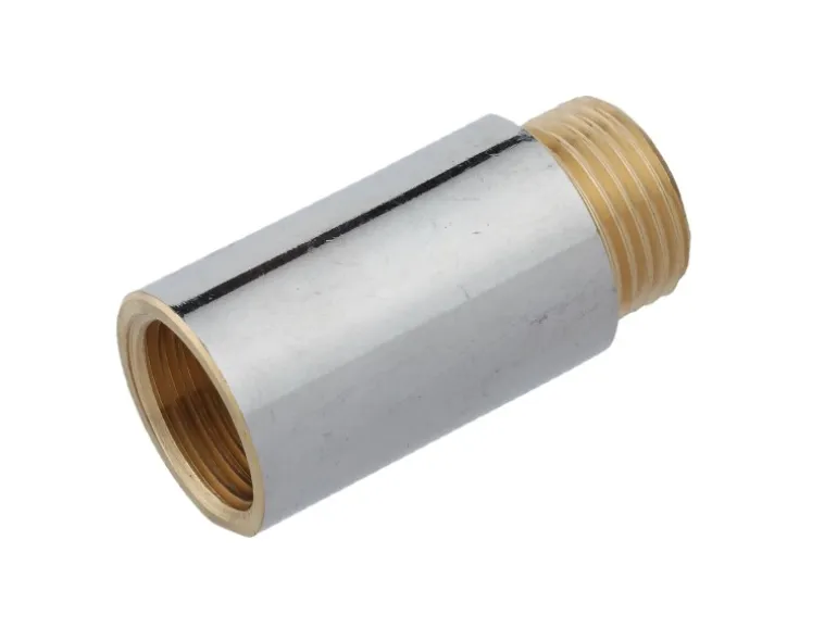 Kirchhoff Hahnverlängerung 18,7 mm (1/2" IG) x 21 mm (1/2" AG) x 40 mm Chrom