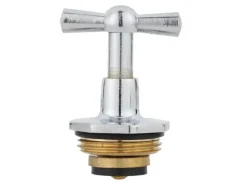 Kirchhoff Knebel-Oberteil Messing 20 mm (3/4") Chrom