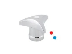 Kirchhoff Metall-Trecorngriff für 10 mm (3/8")-Oberteil Markierung Blau/Rot/Weiß