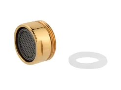 Kirchhoff Mischdüse Messing Poliert M24AG