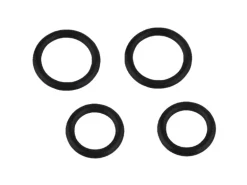 Kirchhoff O-Ring Gummi für Gardena Klicksystem 2 Größen Schwarz 2 x 2 Stück