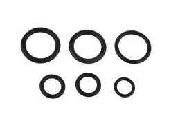 Kirchhoff O-Ring Gummi für Grohe Oberteil 10 mm (3/8") und 13 mm (1/2") 6 Stück