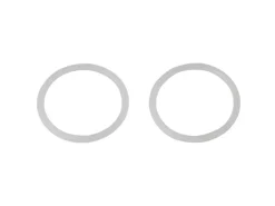 Kirchhoff O-Ring Silikon für Siphon-Exzenter-Verschluss 32 x 38 x 3 mm 2 Stück