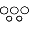 Kirchhoff O-Ring-Set für Grohe Euromix-Kartusche Schwarz 5 Stück