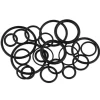 Kirchhoff O-Ring-Sortiment Gummi Diverse Größen Schwarz 22 Stück