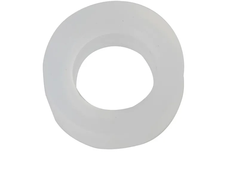 Kirchhoff Quetschdichtung Silikon für 10 mm (3/8") x 10 mm Transparent 4 Stück