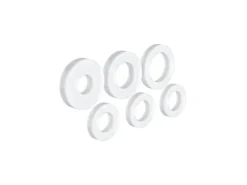 Kirchhoff Quetschdichtungs-Set Silikon für 10 mm (3/8") und 13 mm (1/2") 6 Stück
