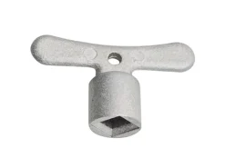 Kirchhoff Steckschlüssel Vierkant für Steckschlüssel-Oberteil 6 mm Chrom