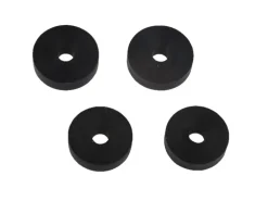 Kirchhoff Ventiltellerdichtungsset Gummi Klein 2 Größen Schwarz 2 x 2 Stück