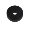 Kirchhoff Ventiltellerdichtung Gummi für Oberteil 13 mm (1/2") Schwarz 4 Stück