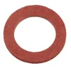 Kirchhoff Verschraubungsdichtung Vulkanfiber 15 mm x 24 mm x 2,5 mm Rot 4 Stück