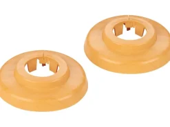 Klapprosette Ø 22 mm Dunkel 2 Stück