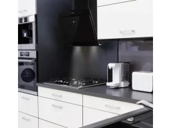 Klarstein Aurica 60 Dunstabzugshaube 60cm 600 m³/h LED Touch Glas Schwarz