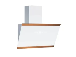 Klarstein FlashLine 60 Dunstabzugshaube A++ 524 m³/h 3 Stufen Touch Abluft/Umluft 100 W Weiß