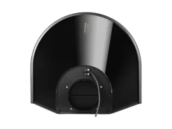 Klarstein Lumio Neo Retro-Dunstabzugshaube 60cm 610m³/h A Edelstahl Schwarz