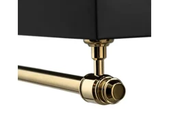 Klarstein Montblanc 60 Dunstabzugshaube 610m³/h 165W 2x1,5W LED Reling Schwarz