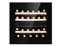 Klarstein Rhone 25 Duo Weinkühlschrank Kompression 2 Zonen 75 L 25 Flaschen