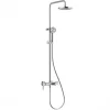 Kludi Einhebelmischer Dual Shower System mit Wanneneinlauf LOGO in Chrom