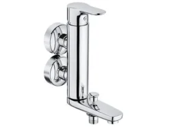 Kludi Wannenfüll- und Brause-Einhandmischer OBJEKTA in Chrom