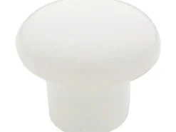 Knopf SP1, Porzellan Weiß
