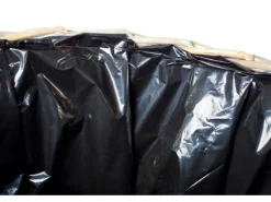 Kobolo Pflanzkorb Übertopf Pflanzkübel  Rattan Kubu Grey Rund mit Folie