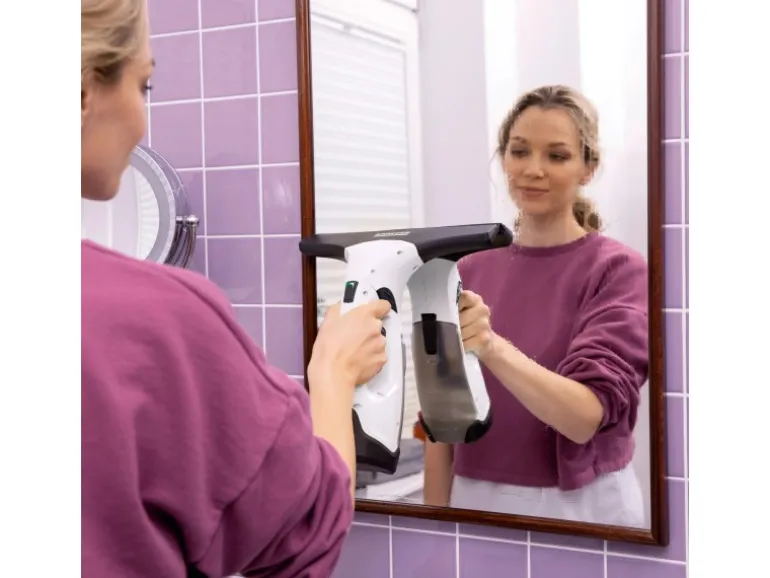 Kärcher Akku-Fensterreiniger WV 2 Plus P Weiß-Schwarz